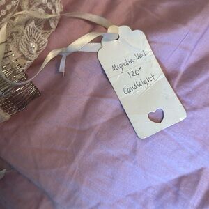 Magnolia veil ivory one size